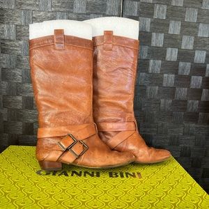 GIANNI BINI Dark Amber Boots